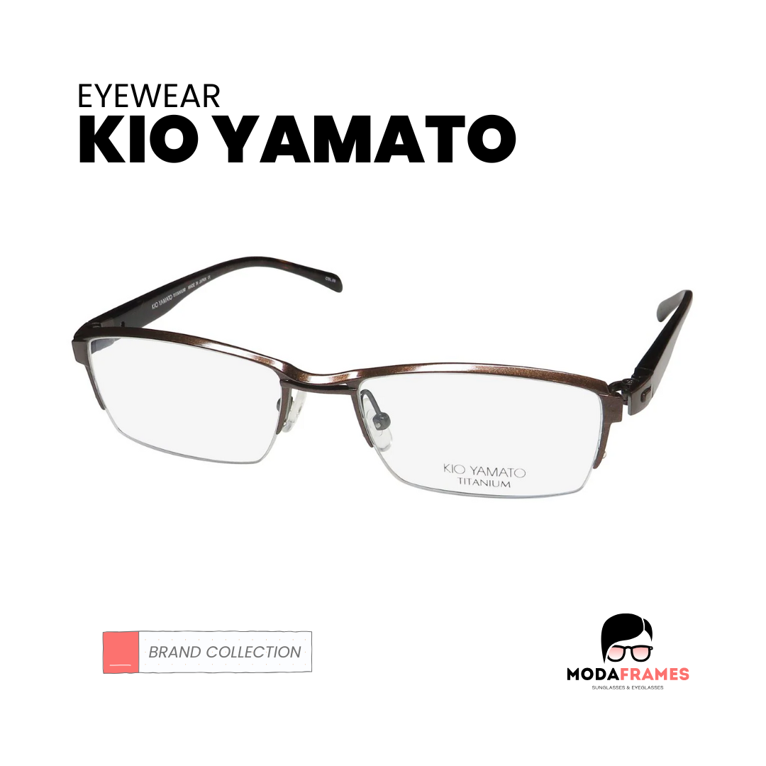 Kio Yamato eyewear - titanium builds, clean lines – ModaFrames