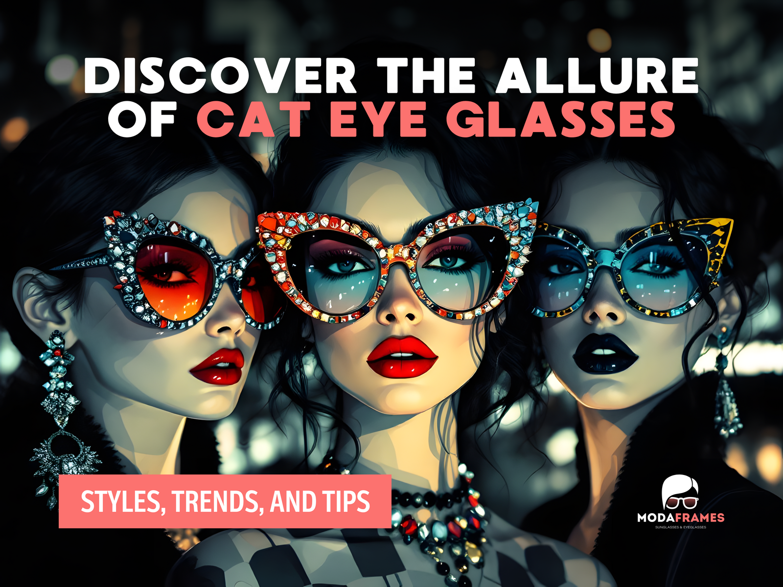 Discover the Allure of Cat Eye Glasses