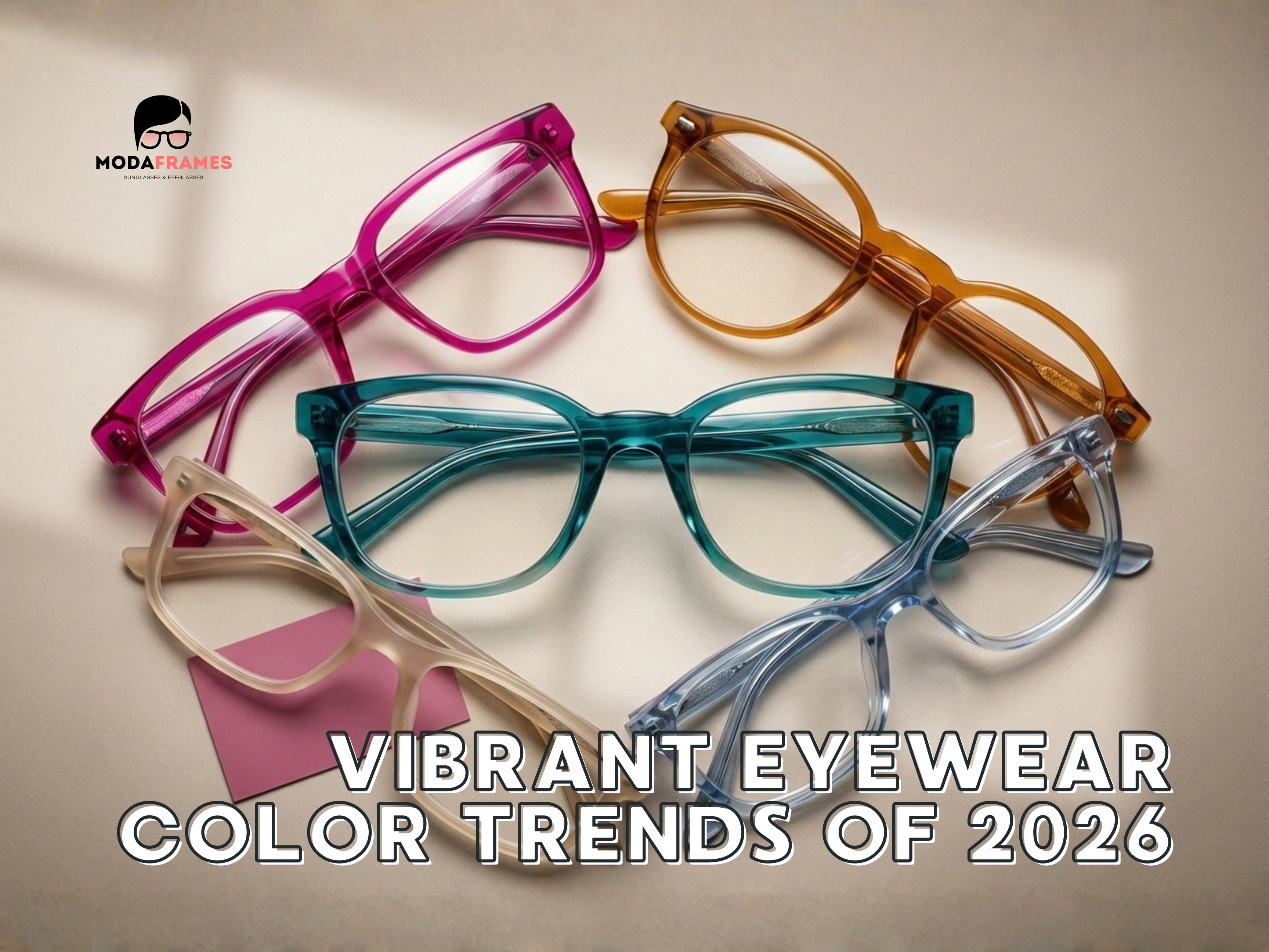 Bold and Bright: Glasses Color Trends 2026 | ModaFrames