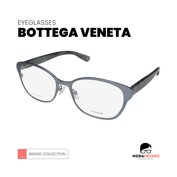 Bottega Veneta Eyeglasses Logo - ModaFrames