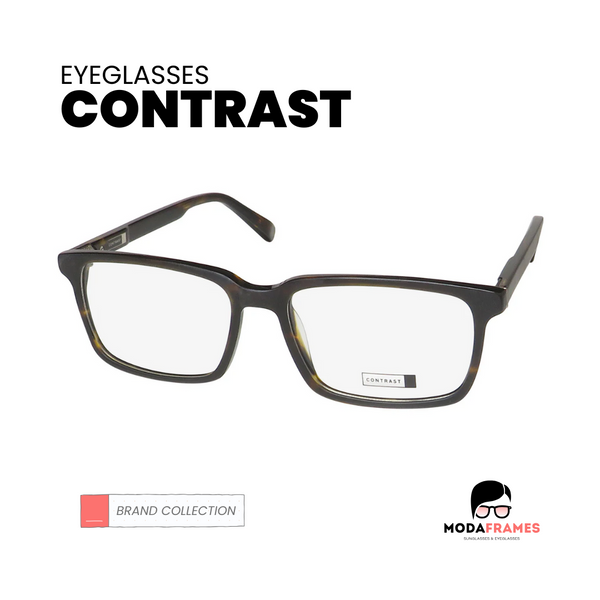 Contrast Eyeglasses Logo - ModaFrames