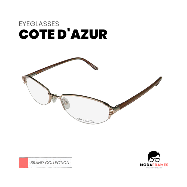 Cote D'Azur Eyeglasses Logo - ModaFrames
