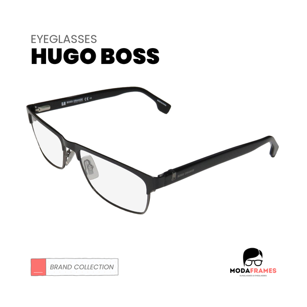 Hugo Boss Eyeglasses Logo - ModaFrames