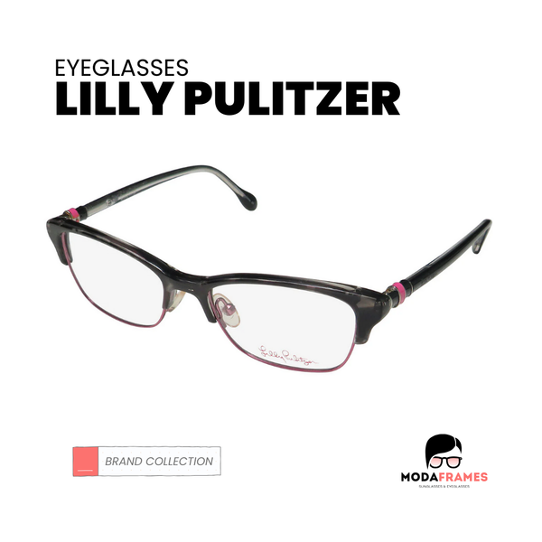 Lilly Pulitzer Eyeglasses Logo - ModaFrames
