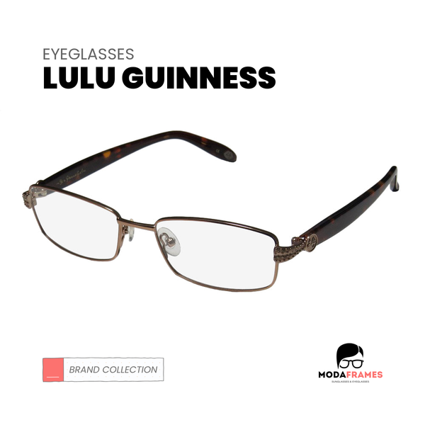 Lulu Guinness Eyeglasses Logo - ModaFrames