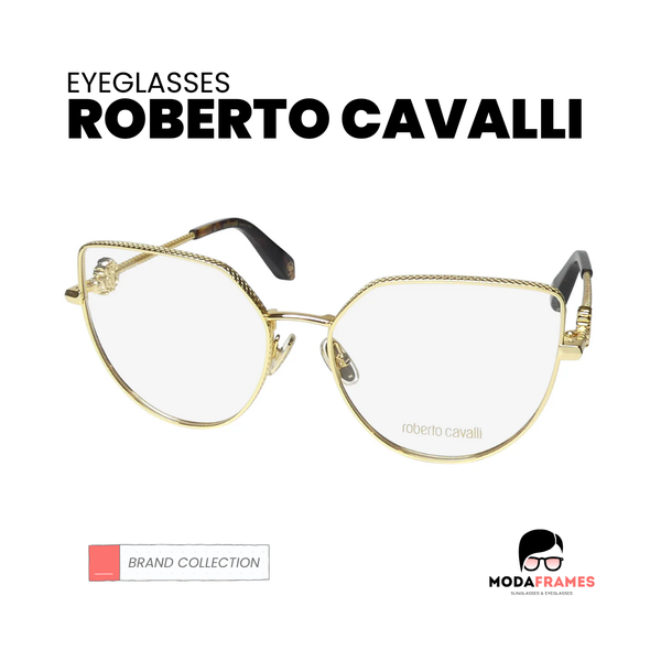 Roberto Cavalli Eyeglasses Logo - ModaFrames