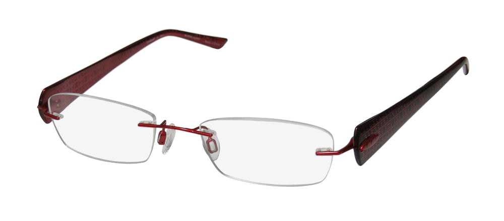 Charmant 10926 Titanium Unique Design Rimless Elegant Eyeglass Frame/Eyewear