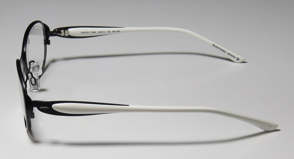 Lightec By Morel 7039l Stainless Steel Upscale Sleek Eyeglass Frame/Glasses