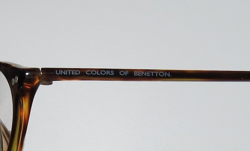 United Colors of Benetton 350 Durable Cat Eye Tight Fit/Girls Eyeglass Frame