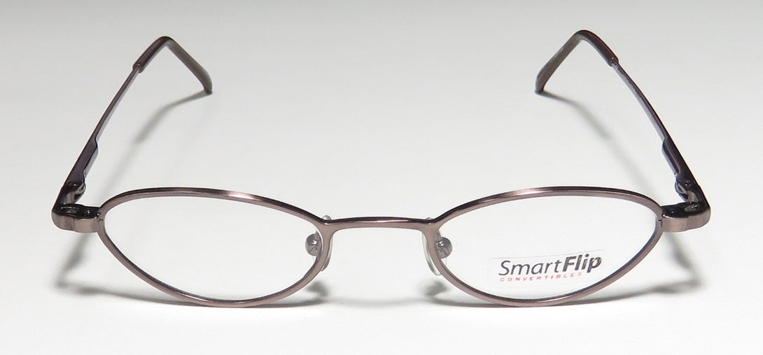 SmartFlip 450 Trendy Polarized Clip-On Lenses Cat Eye Eyeglass Frame/Glasses