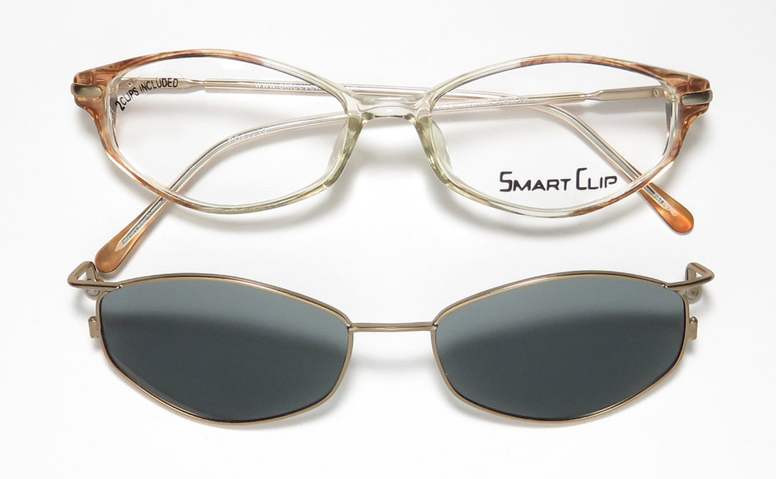 SmartClip 426 Cat Eye Eyeglass Frame/Glasses Clipon Polarized Lenses By Polaroid