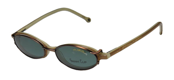 Color_suede w / green clip-on lens