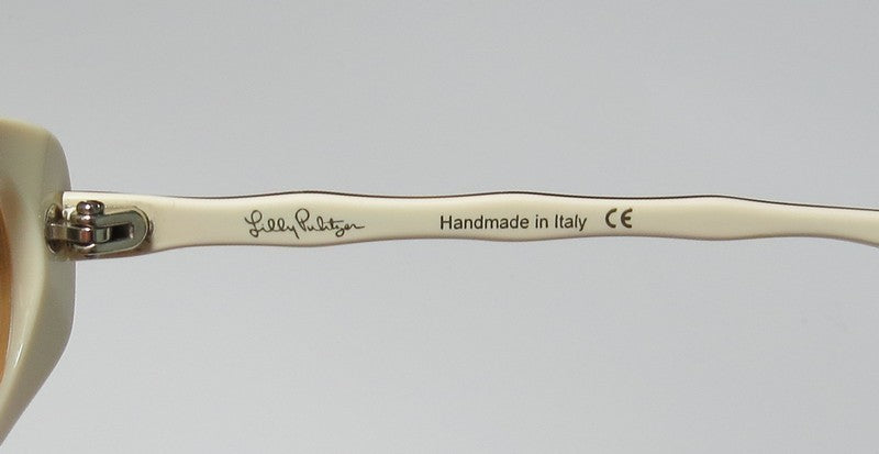 Lilly Pulitzer Meg Genuine Eyeglass Frame/Glasses/Eyewear Handmade In Italy