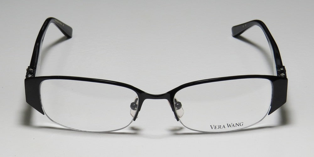 Vera Wang V065 Fashion Accessory Rhinestones/Crystals Hot Eyeglass Frame/Glasses