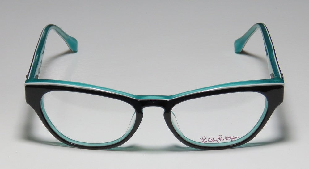 Color_black / teal / white
