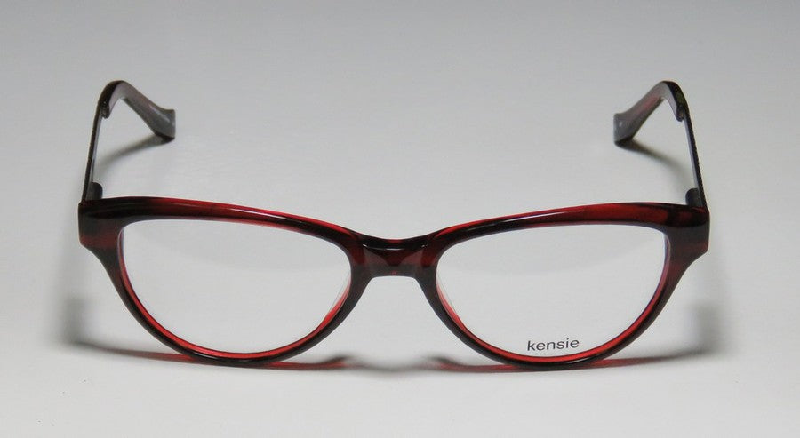 Kensie Glam Cat Eye Shaped Lenses Handmade Limited Retro Eyeglass Frame/Glasses