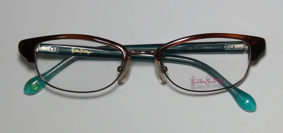 Lilly Pulitzer Franco Minimalistic Classic Shape Elegant Eyeglass Frame/Eyewear