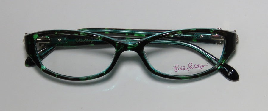Lilly Pulitzer Kolby Contemporary Vision Care Eyeglass Frame/Glasses/Eyewear