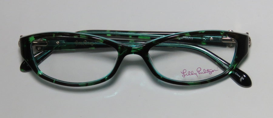 Lilly Pulitzer Kolby Contemporary Vision Care Eyeglass Frame/Glasses/Eyewear