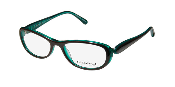 Color_brown / transparent teal