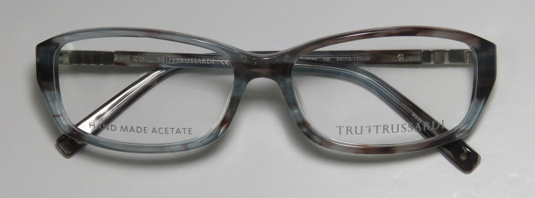 Trussardi 12504 Exclusive Designer Modern Hip Eyeglass Frame/Glasses/Eyewear