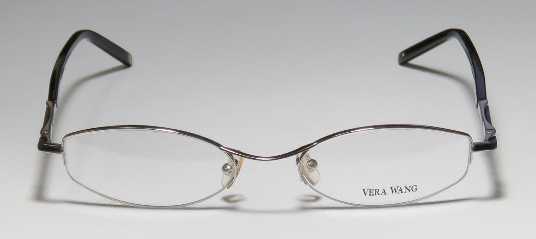 Vera Wang V105 Half-Rimless Sophisticated Hip Eyeglass Frame/Glasses/Eyewear