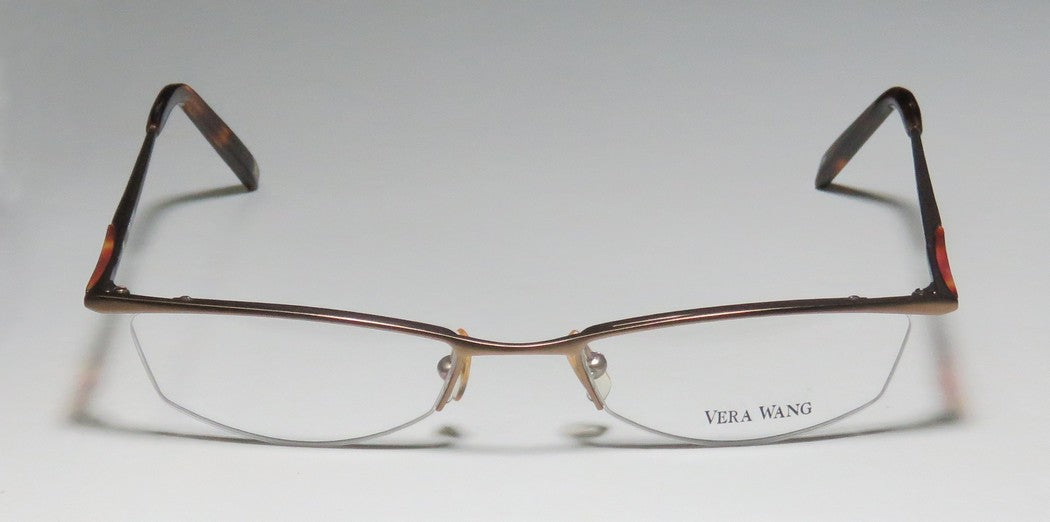 Vera Wang V106 School Teacher Look Elegant Cat Eye Eyeglass Frame/Glasses