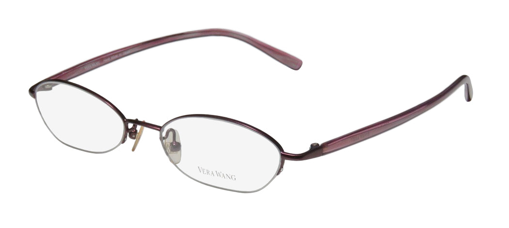 Vera Wang V138 Demo Lens Casual Eyeglass Frame/Glasses/Eyewear Made In Japan