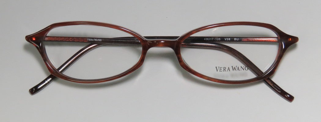 Vera Wang V38 Durable Inexpensive Demo Lens Eyeglass Frame/Glasses/Eyewear