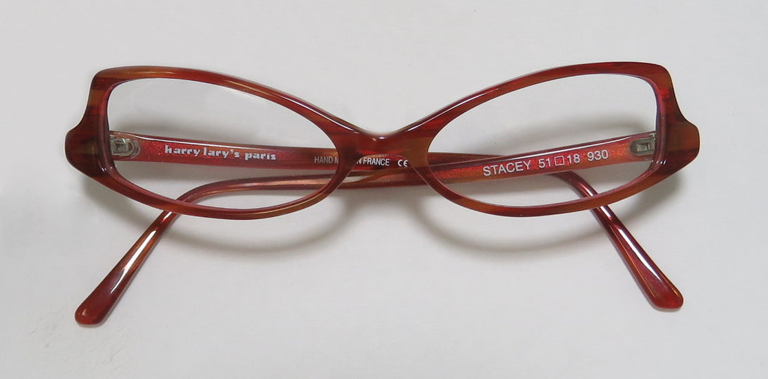 Harry Lary's Stacey Hot Handmade Eyeglass Frame/Glasses/Eyewear From France