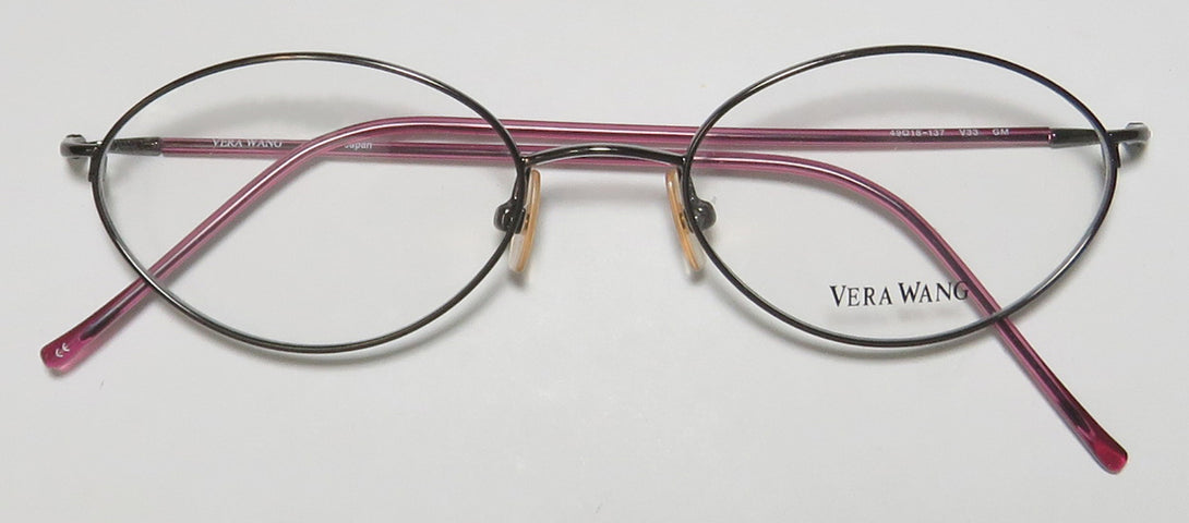 Vera Wang V33 Trendy Classic Cats Eye Shape Eyeglass Frame/Glasses/Eyewear