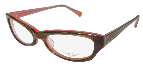 Color_brown pattern / olive / pink