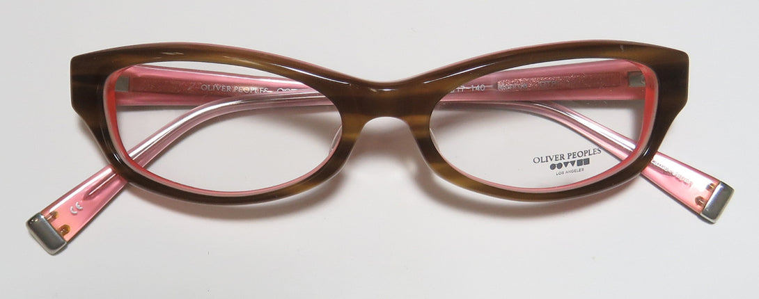 Color_brown pattern / olive / pink