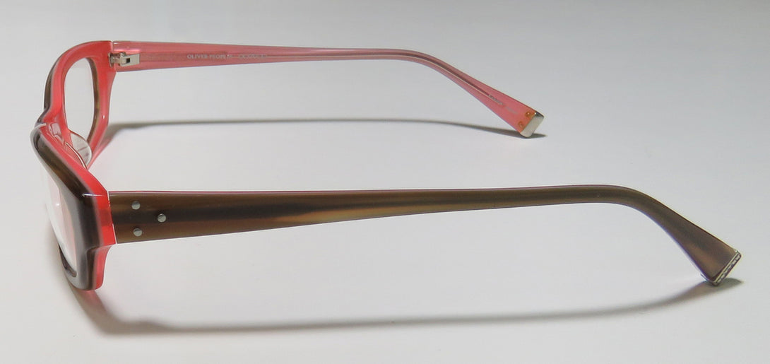 Color_brown pattern / olive / pink