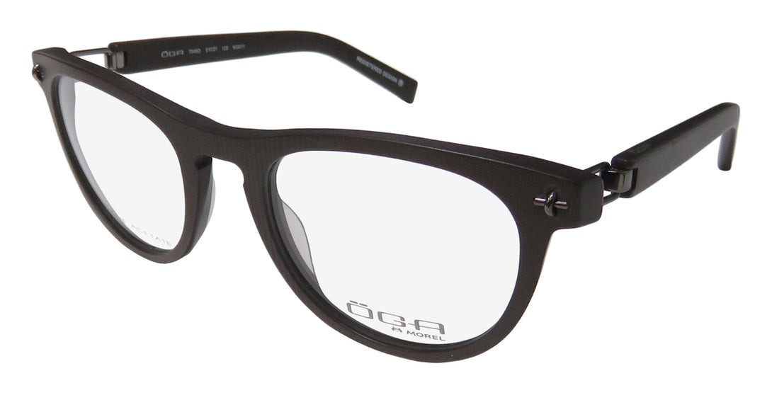 Oga By Morel 7949o Prestigious Brand Classy Cat Eye Eyeglass Frame/Eyewear