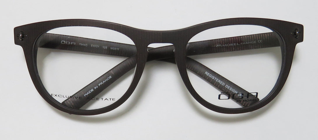 Oga By Morel 7949o Prestigious Brand Classy Cat Eye Eyeglass Frame/Eyewear