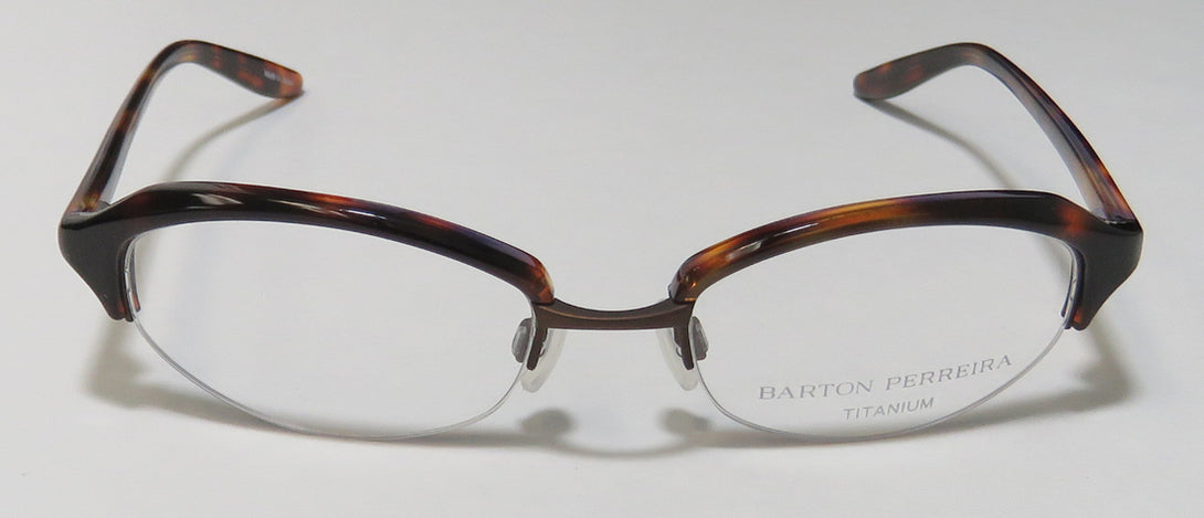 Barton Perreira Sylvia Glamorous Hot Titanium Eyeglass Frame/Glasses/Eyewear