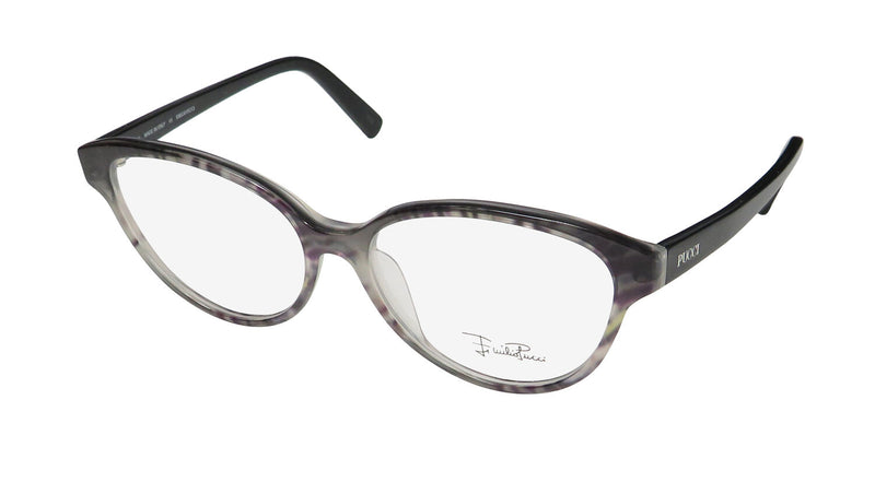 Emilio Pucci Silver Women Optical Women\'s Frames Emilio Pucci EP5290 020 Women Eyeglasses | LookerOnline main image 3