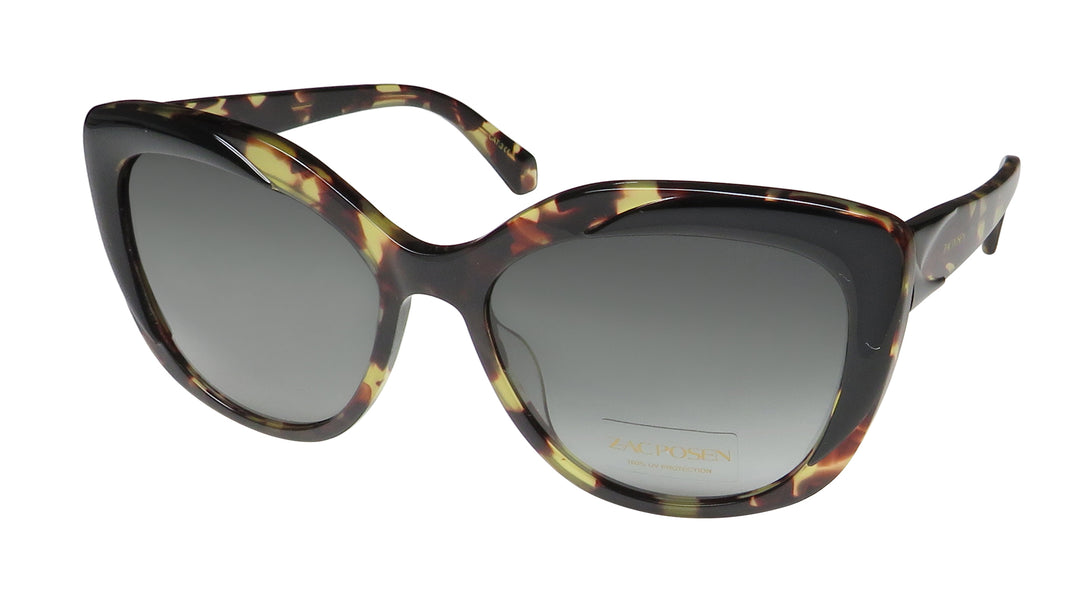 Zac Posen Phylicia Oversized 100% Sun Protection Beach Fashion Womens Sunglasses