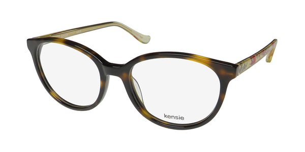 Color_dark tortoise / flower print
