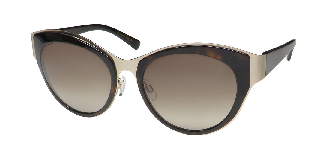 Occhiali Da Sole Vera Wang Luxe Neith Beige, Metal & Plastica, UV400 - Foto 2