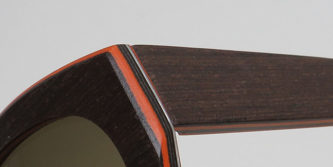 Color_walnut brown / aluminium / flashy orange