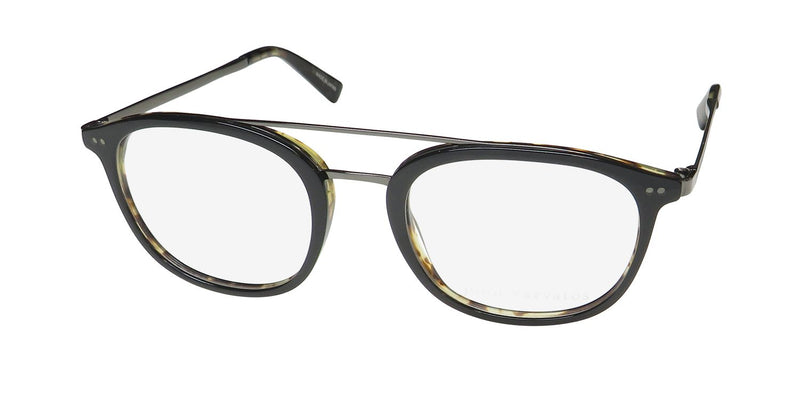 John Varvatos V410 Eyeglasses - Black Tortoise John Varvatos V410 Eyeglasses - Black Tortoise