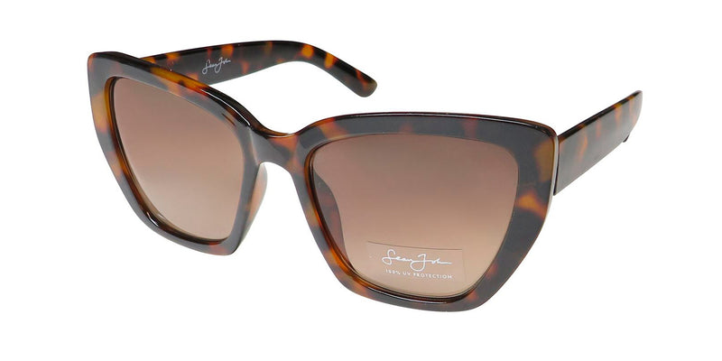 Sean John Sunglasses - Tortoiseshell Cat Eye Women’s Sunglasses Sean John - Sjs2008 Sunglasses for Women – ModaFrames main image 2