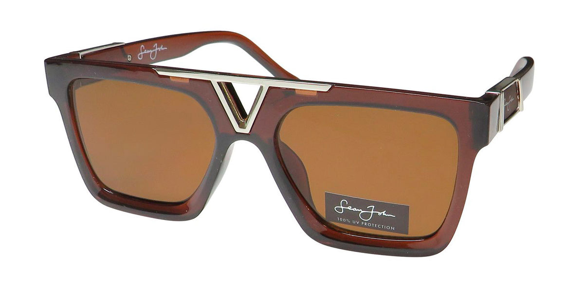 St. John Sunglasses with Brown Frame. S-534 BRN Saint Laurent SL 534 Sunrise 001 Sunglasses - US main image 2