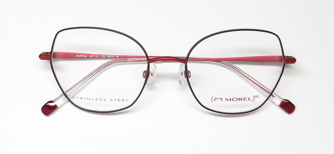 Marius Morel 1880 Red Serena 90017c Eyeglasses