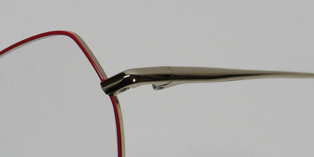 Marius Morel 1880 Red Serena 90017c Eyeglasses
