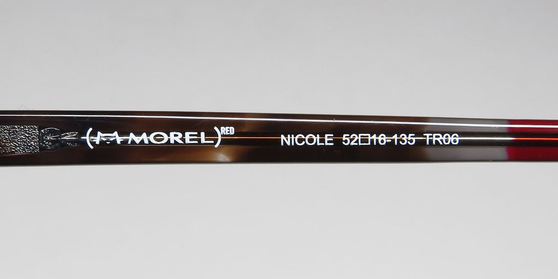 Marius Morel 1880 Red Nicole 90038c Eyeglasses