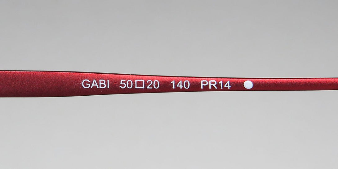 Marius Morel 1880 Red Gabi 90018c Eyeglasses
