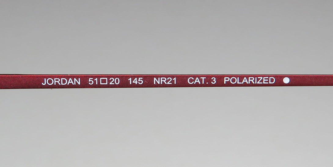 Morel Red Jordan 90022c Sunglasses